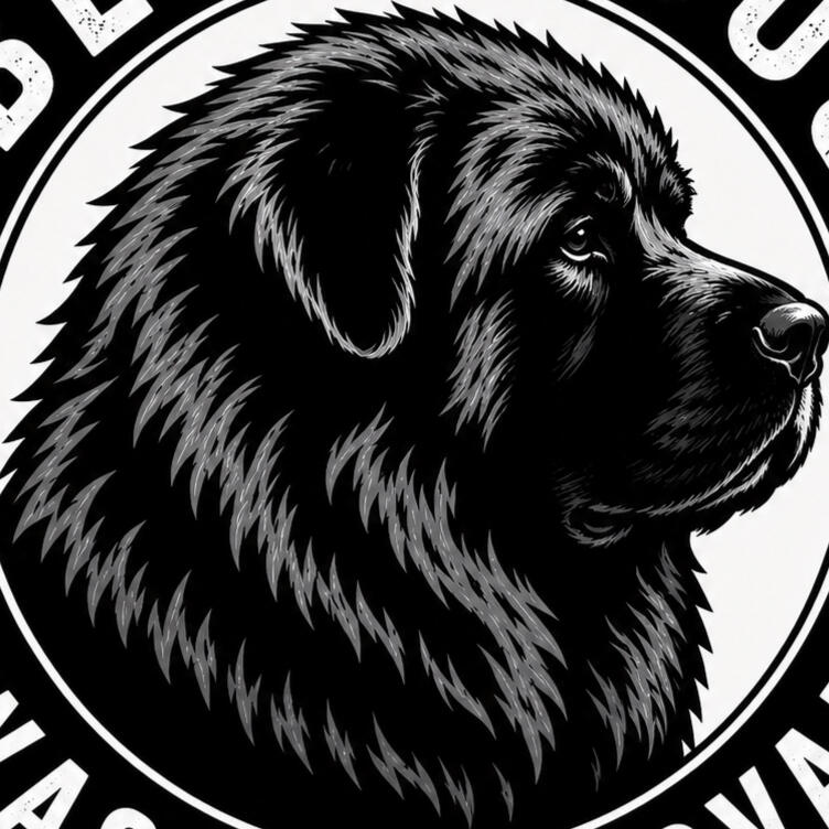 Black Dog Waste Removal logo